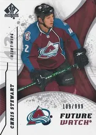 2008-09 SP Authentic #179 - Chris Stewart - Colorado Avalanche