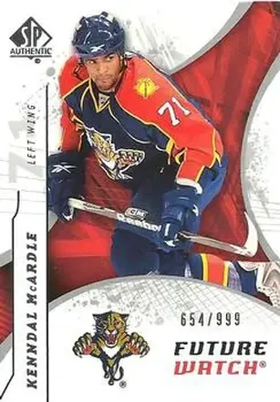 2008-09 SP Authentic #182 - Kenndal McArdle - Florida Panthers