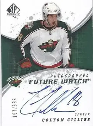 2008-09 SP Authentic #199 - Colton Gillies - Minnesota Wild