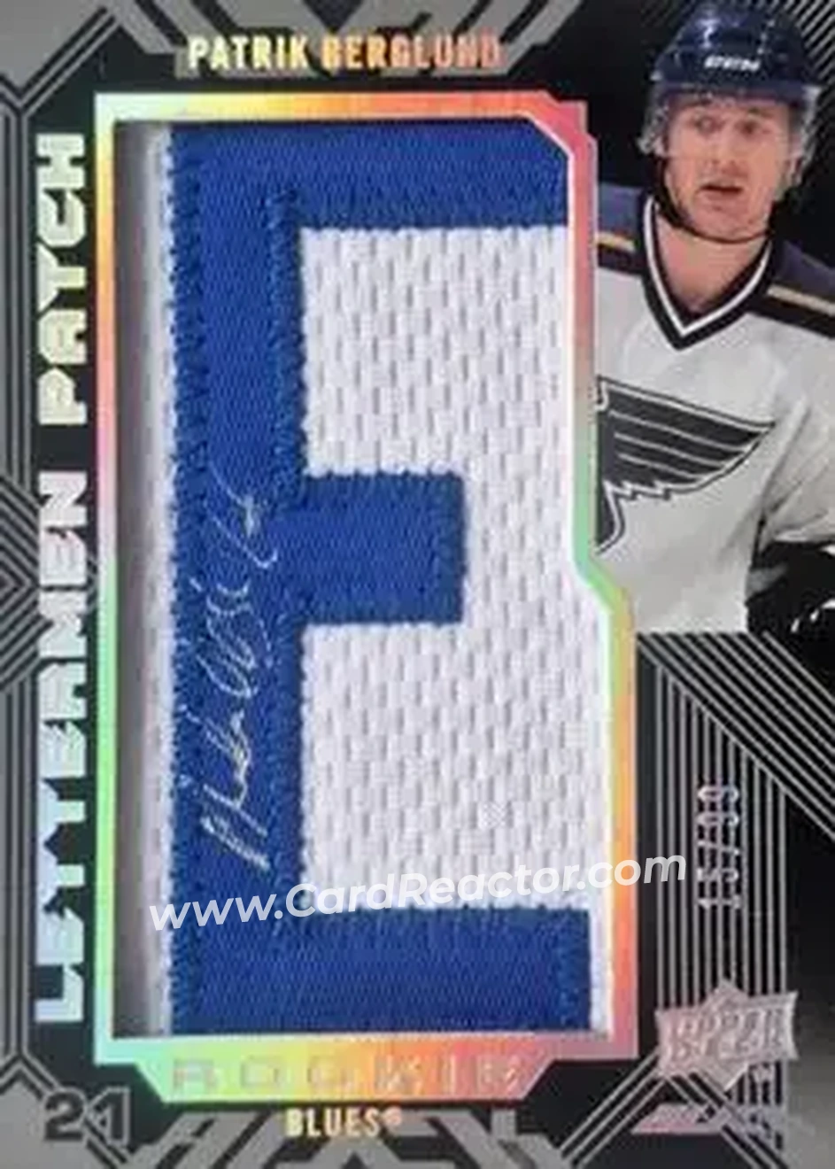 2008-09 UD Black #116 - Patrik Berglund - St. Louis Blues - Front 2008-09 UD Black #116 - Patrik Berglund - St. Louis Blues - Front
