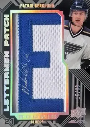 2008-09 UD Black #116 - Patrik Berglund - St. Louis Blues