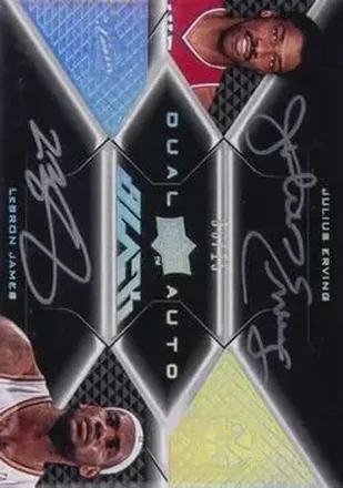 2008-09 UD Black feature card