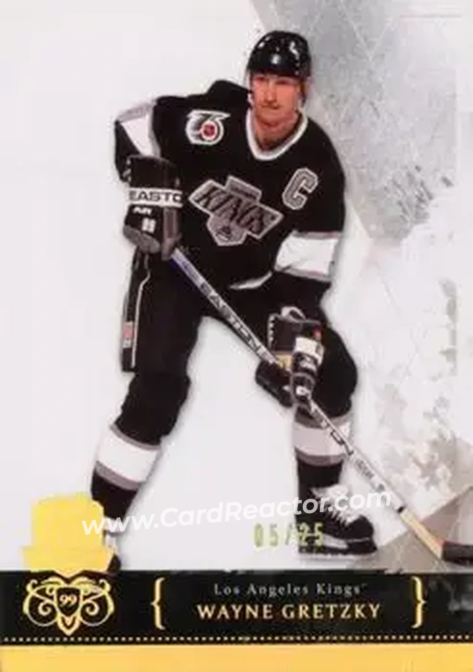 2010-11 Upper Deck The Cup - Gold #50 - Wayne Gretzky - Los Angeles Kings - Front