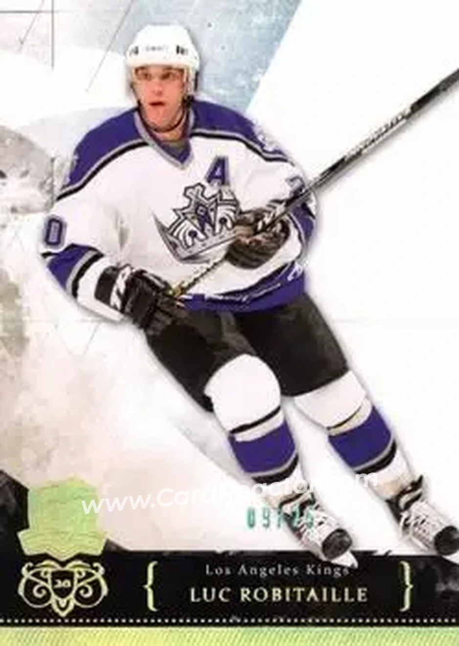 2010-11 Upper Deck The Cup - Gold #51 - Luc Robitaille - Los Angeles Kings - Front 2010-11 Upper Deck The Cup - Gold #51 - Luc Robitaille - Los Angeles Kings - Front