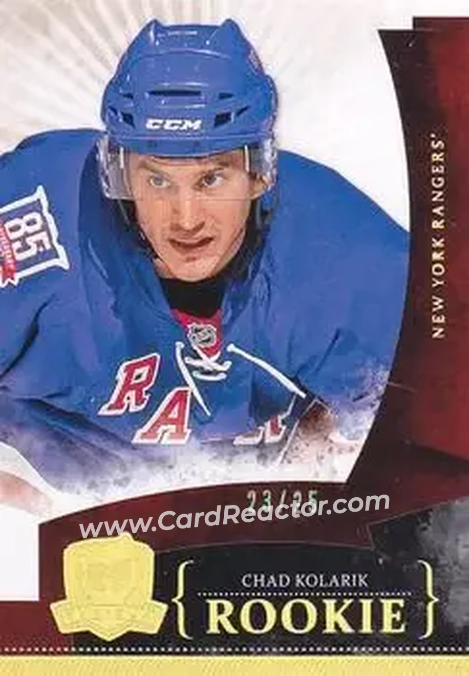 2010-11 Upper Deck The Cup - Gold #107 - Chad Kolarik - New York Rangers - Front