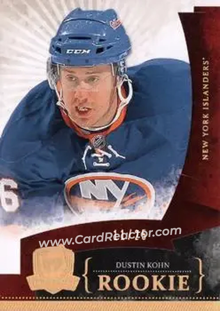 2010-11 Upper Deck The Cup - Gold #111 - Dustin Kohn - New York Islanders - Front