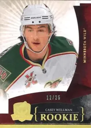 2010-11 Upper Deck The Cup - Gold #121 - Casey Wellman - Minnesota Wild