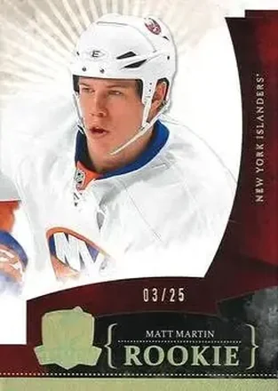 2010-11 Upper Deck The Cup - Gold #122 - Matt Martin - New York Islanders