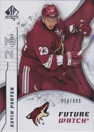 2008-09 SP Authentic #204 - Kevin Porter - Phoenix Coyotes