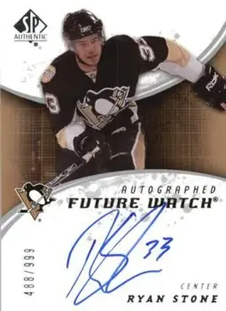 2008-09 SP Authentic #211 - Ryan Stone - Pittsburgh Penguins