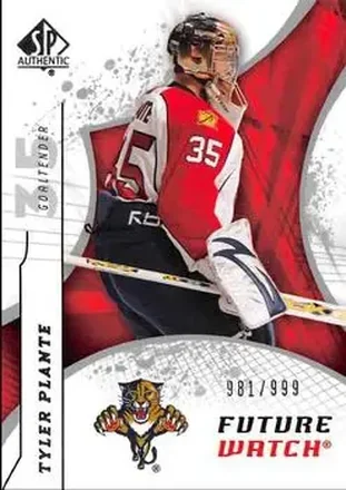 2008-09 SP Authentic #213 - Tyler Plante - Florida Panthers