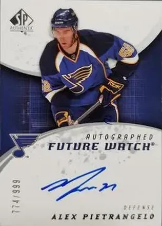2008-09 SP Authentic #231 - Alex Pietrangelo - St. Louis Blues