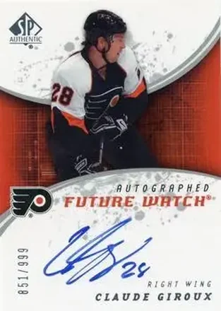 2008-09 SP Authentic #237 - Claude Giroux - Philadelphia Flyers