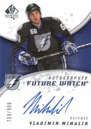 2008-09 SP Authentic #238 - Vladimir Mihalik - Tampa Bay Lightning
