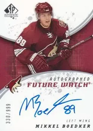 2008-09 SP Authentic #245 - Mikkel Boedker - Phoenix Coyotes