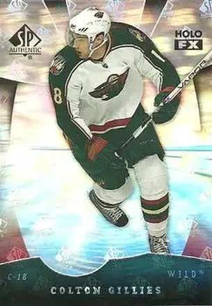 2008-09 SP Authentic - Holoview FX #FX43 - Colton Gillies - Minnesota Wild
