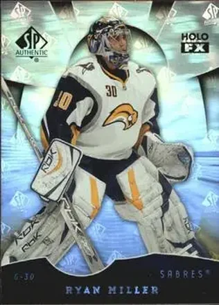 2008-09 SP Authentic - Holoview FX #FX47 - Ryan Miller - Buffalo Sabres