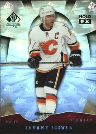 2008-09 SP Authentic - Holoview FX #FX48 - Jarome Iginla - Calgary Flames