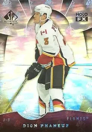 2008-09 SP Authentic - Holoview FX #FX49 - Dion Phaneuf - Calgary Flames