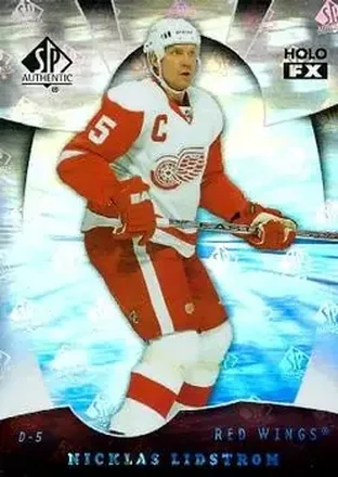 2008-09 SP Authentic - Holoview FX #FX59 - Nicklas Lidstrom - Detroit Red Wings