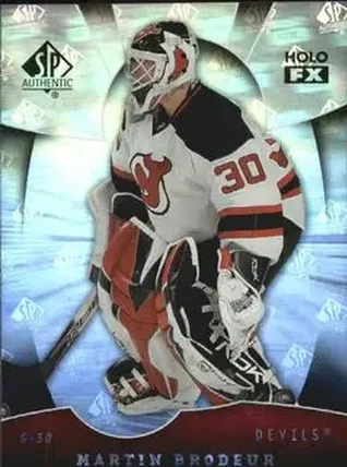 2008-09 SP Authentic - Holoview FX #FX68 - Martin Brodeur - New Jersey Devils