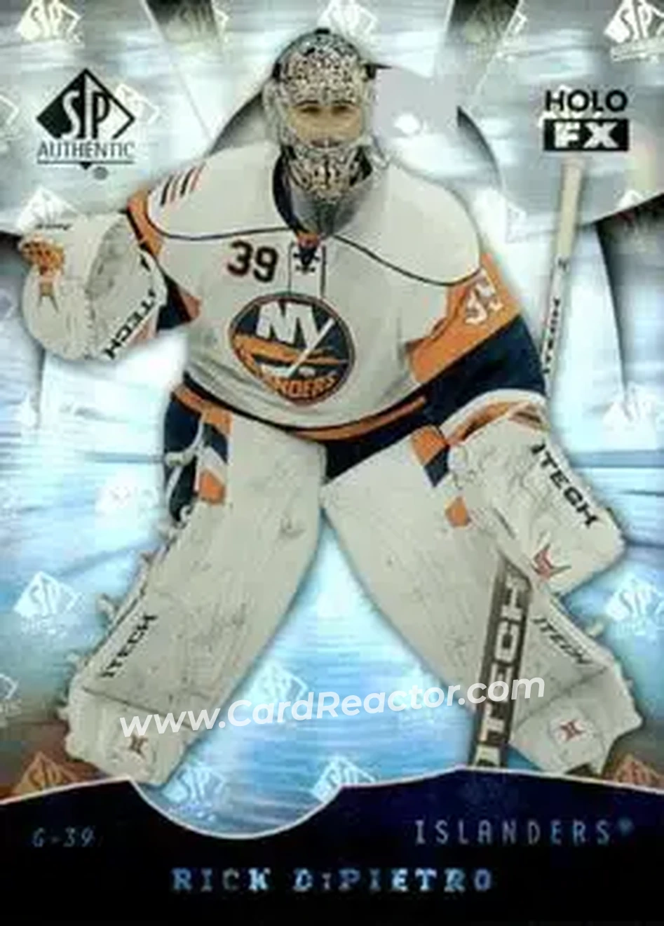 2008-09 SP Authentic - Holoview FX #FX69 - Rick DiPietro - New York Islanders - Front