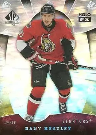 2008-09 SP Authentic - Holoview FX #FX70 - Dany Heatley - Ottawa Senators