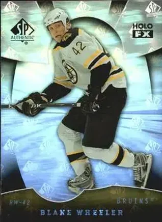 2008-09 SP Authentic - Holoview FX #FX78 - Blake Wheeler - Boston Bruins