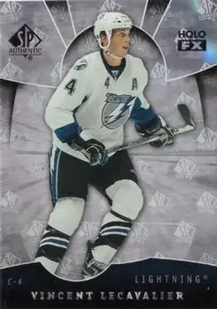 2008-09 SP Authentic - Holoview FX #FX79 - Vincent Lecavalier - Tampa Bay Lightning