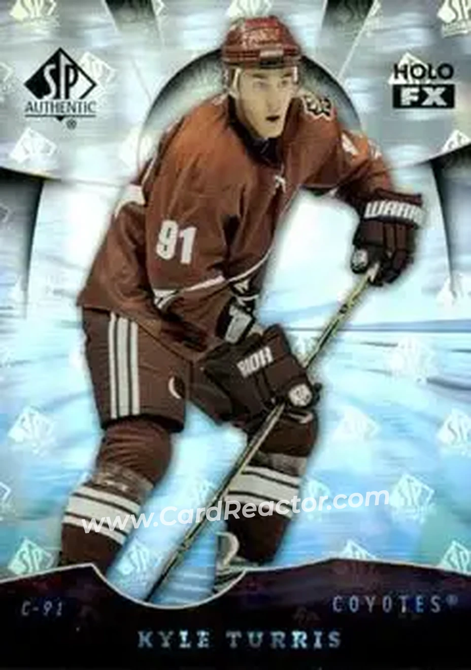 2008-09 SP Authentic - Holoview FX #FX80 - Kyle Turris - Phoenix Coyotes - Front