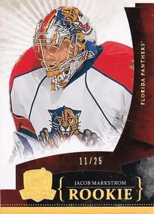2010-11 Upper Deck The Cup - Gold #139 - Jacob Markstrom - Florida Panthers