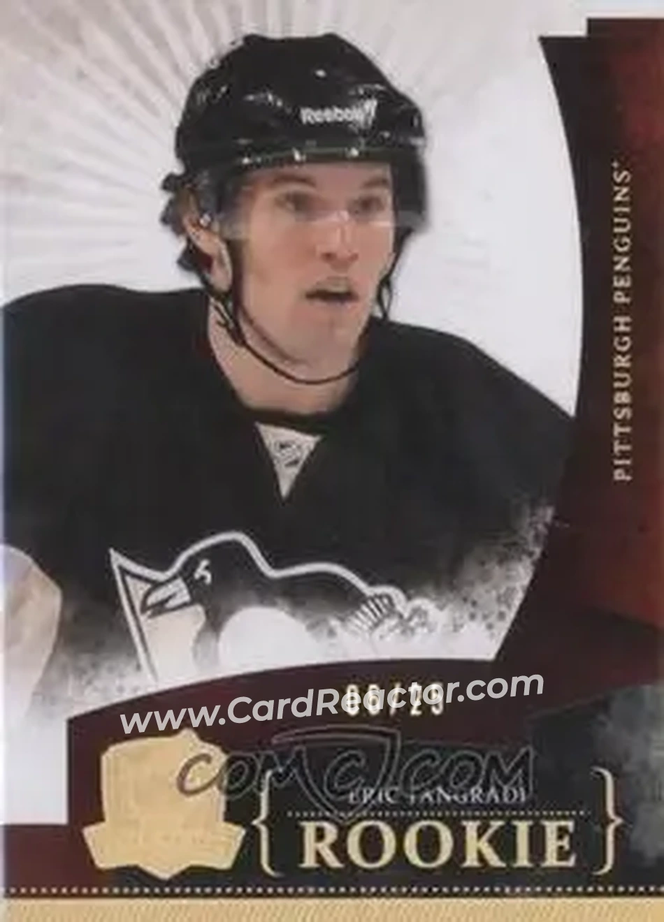 2010-11 Upper Deck The Cup - Gold #159 - Eric Tangradi - Pittsburgh Penguins - Front