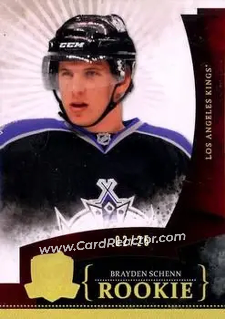 2010-11 Upper Deck The Cup - Gold #168 - Brayden Schenn - Los Angeles Kings - Front 2010-11 Upper Deck The Cup - Gold #168 - Brayden Schenn - Los Angeles Kings - Front