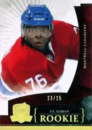 2010-11 Upper Deck The Cup - Gold #176 - P.K. Subban - Montreal Canadiens