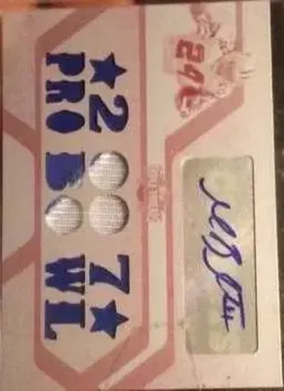 2008 Topps Triple Threads - Autographed Relic Platinum #TTRA-114 - Marion Barber - Dallas Cowboys