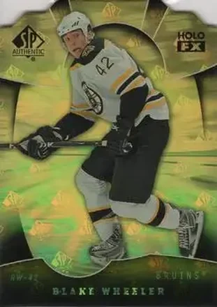 2008-09 SP Authentic - Holoview FX Die Cut #FX78 - Blake Wheeler - Boston Bruins