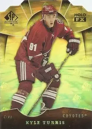 2008-09 SP Authentic - Holoview FX Die Cut #FX80 - Kyle Turris - Phoenix Coyotes