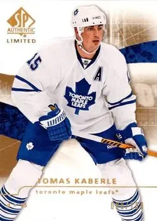 2008-09 SP Authentic - Limited #7 - Tomas Kaberle - Toronto Maple Leafs