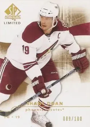 2008-09 SP Authentic #12 Limited Shane Doan