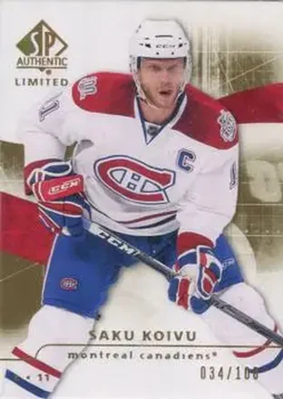 2008-09 SP Authentic feature card
