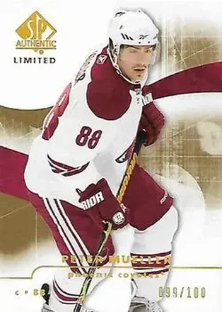 2008-09 SP Authentic #22 Limited Peter Mueller