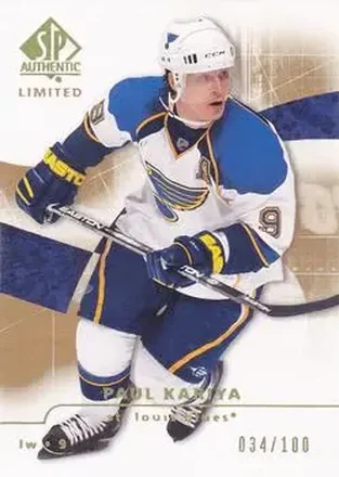 2008-09 SP Authentic #25 Limited Paul Kariya