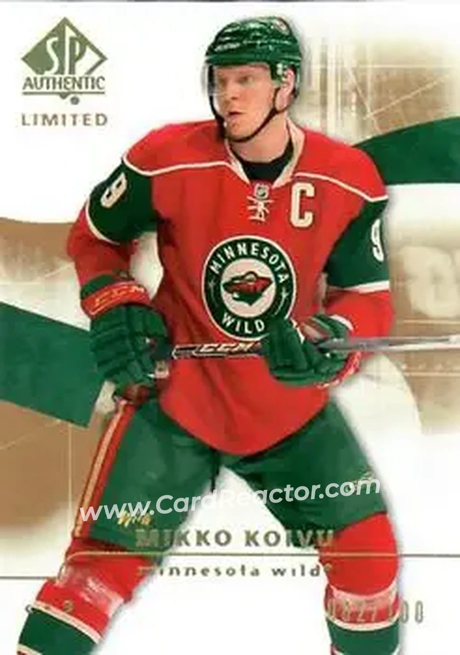 2008-09 SP Authentic - Limited #28 - Mikko Koivu - Minnesota Wild - Front
