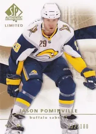 2008-09 SP Authentic - Limited #62 - Jason Pominville - Buffalo Sabres