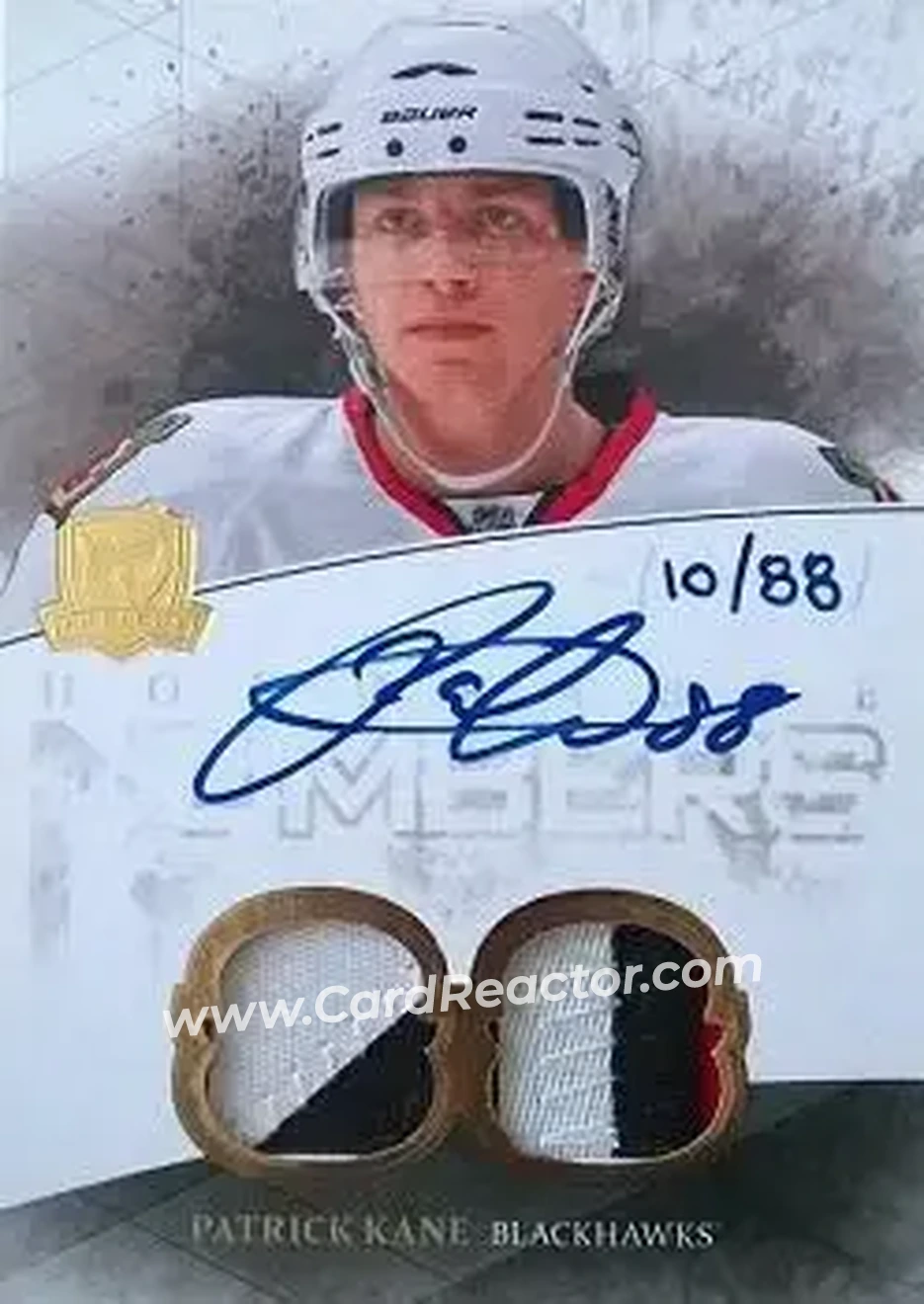 2010-11 Upper Deck The Cup - Honorable Numbers #HN-PK - Patrick Kane - Chicago Blackhawks - Front