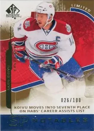 2008-09 SP Authentic feature card