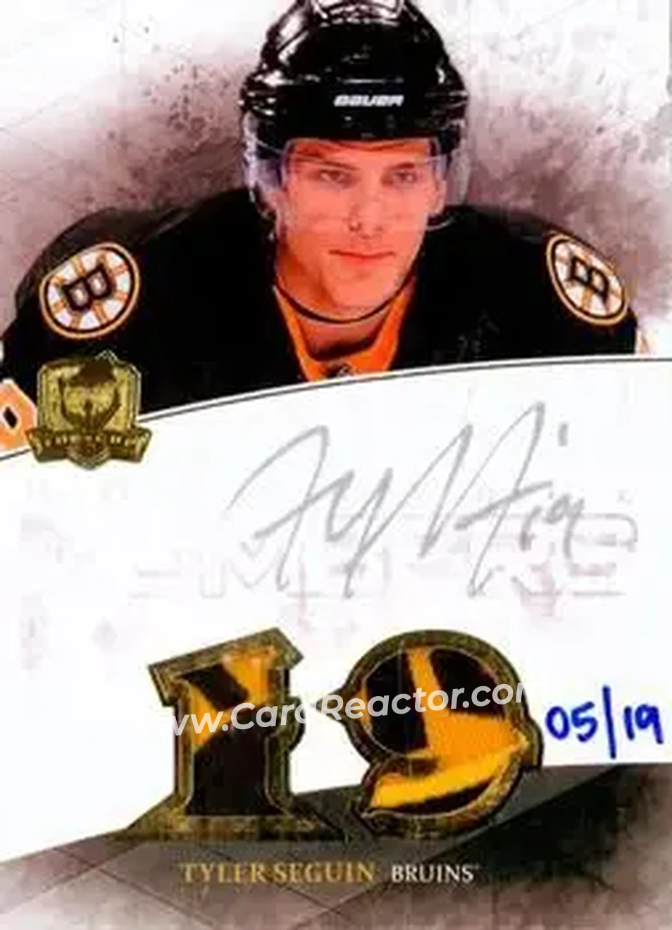 2010-11 Upper Deck The Cup - Honorable Numbers #HN-TS - Tyler Seguin - Boston Bruins - Front