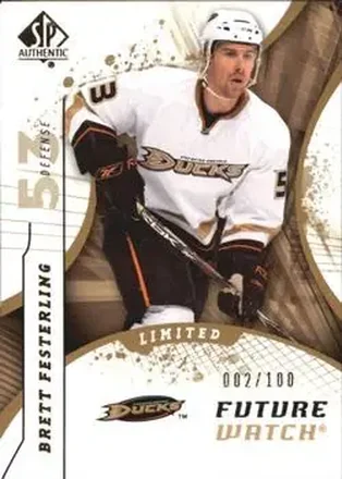 2008-09 SP Authentic feature card