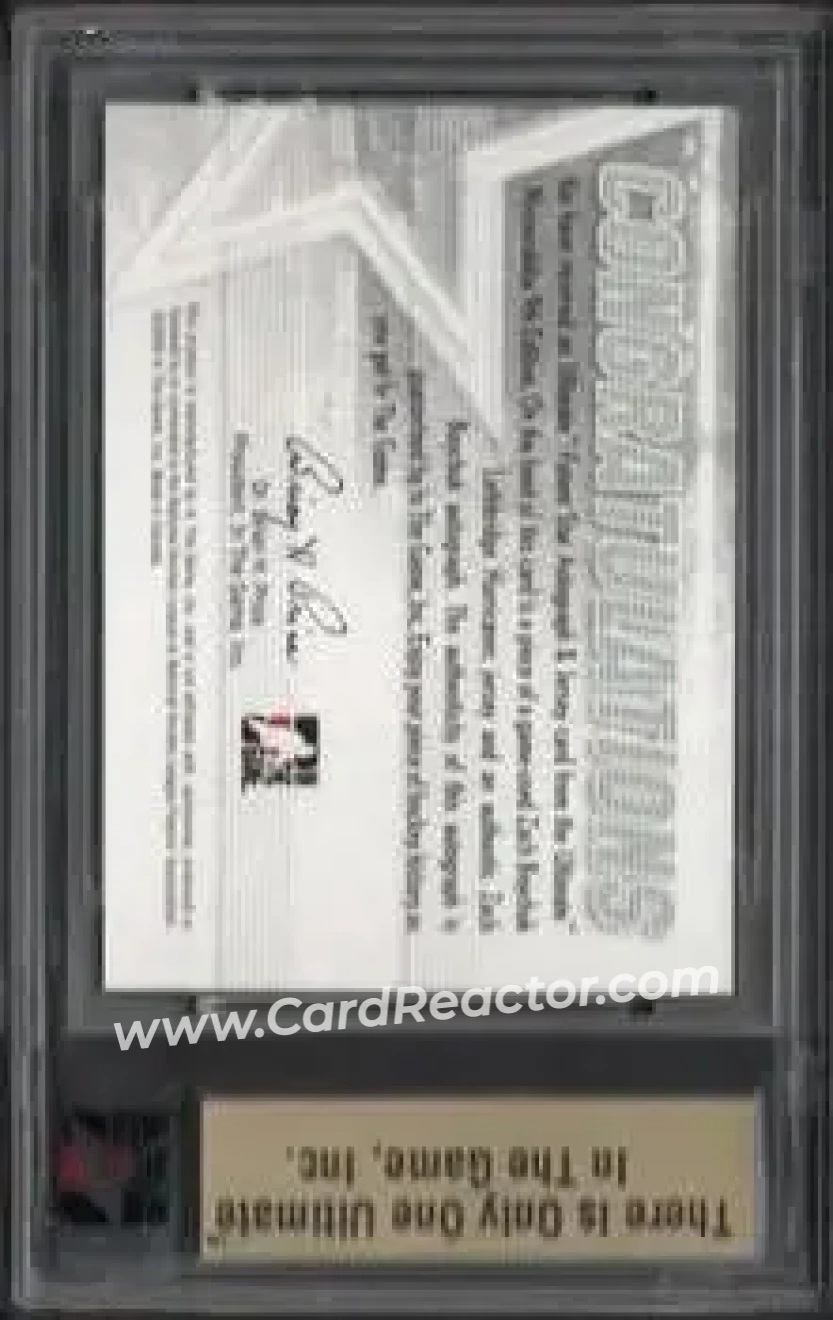 2008-09 In The Game Ultimate Memorabilia - Future Stars Jerseys Autographs #NNO - Zach Boychuk - Lethbridge Hurricanes - Back