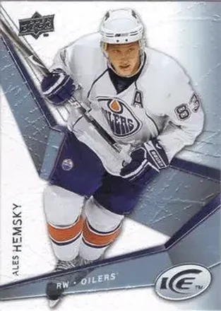 2008-09 Upper Deck Ice #1 - Ales Hemsky - Edmonton Oilers